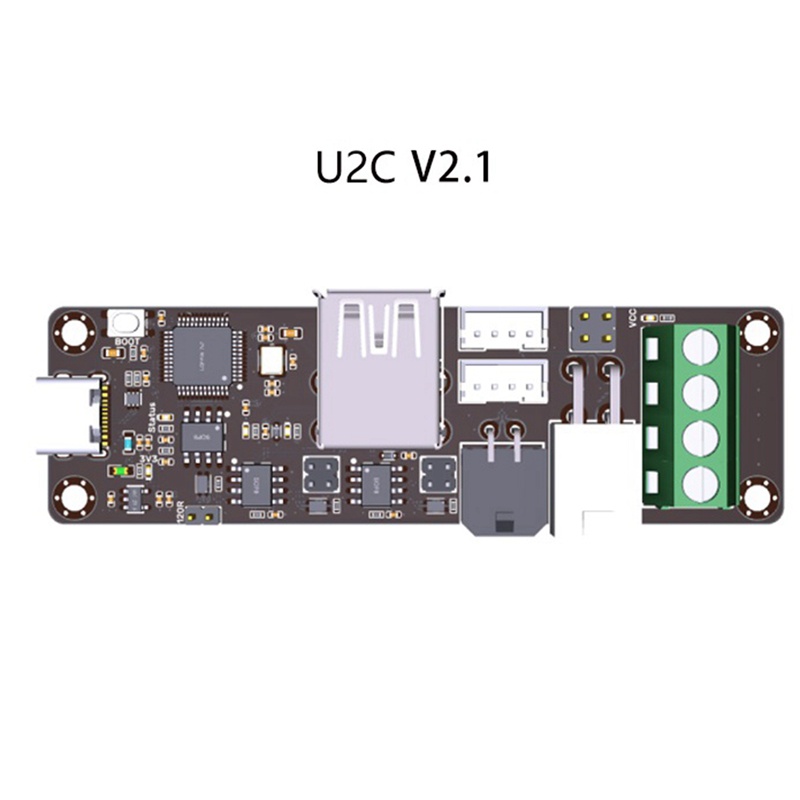 Bảng Mạch Chuyển Đổi BIGTREETECH U2C V2.1 Kết Nối USB Với Mô Đun Xe Buýt Với 3 Giao Diện Đầu Ra