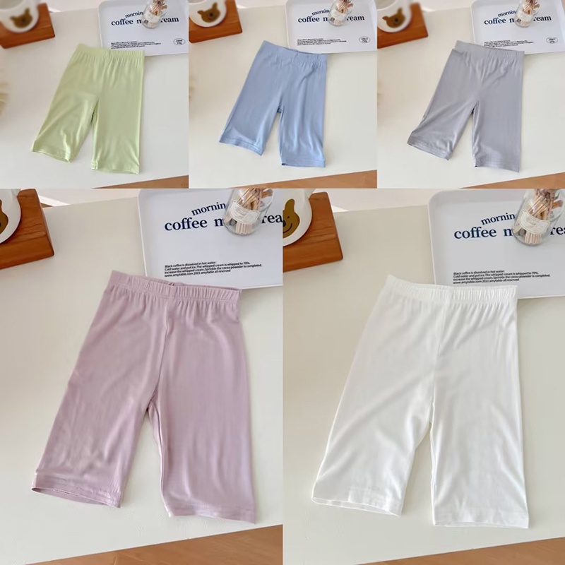 Khung Treo Đồ Dùng Em Bé Tiện Dụng Chất Lượng Cao❤Quần Short Cotton Lưng Thun Màu Sắc Trơn Dành Cho Bé Gái