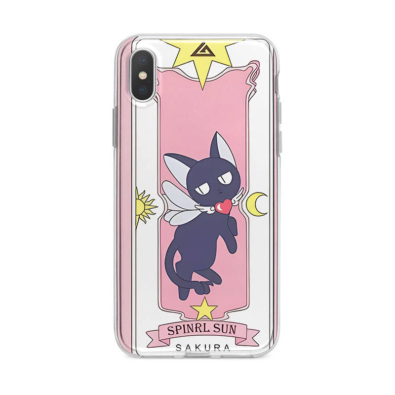 Cardcaptor Sakura Magic Array Mobile Phone Shell for iPhone Two-Dimensional All-Inclusive Anime for iPhone 6S/7P Xs XR Xsmax 11 12 13mini 14 Pro Max 4doS
