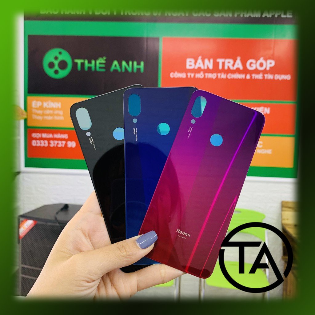 Nắp lưng Xiaomi Redmi Note 7 chính hãng , bảo hành đổi trả hàng như hình.