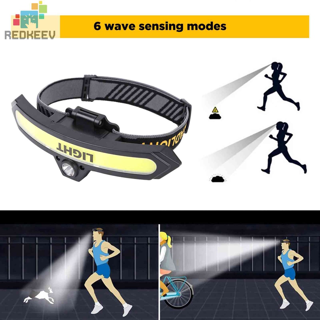 Đèn Pha Led COB 6 Tốc Độ Ánh Sáng Đỏ