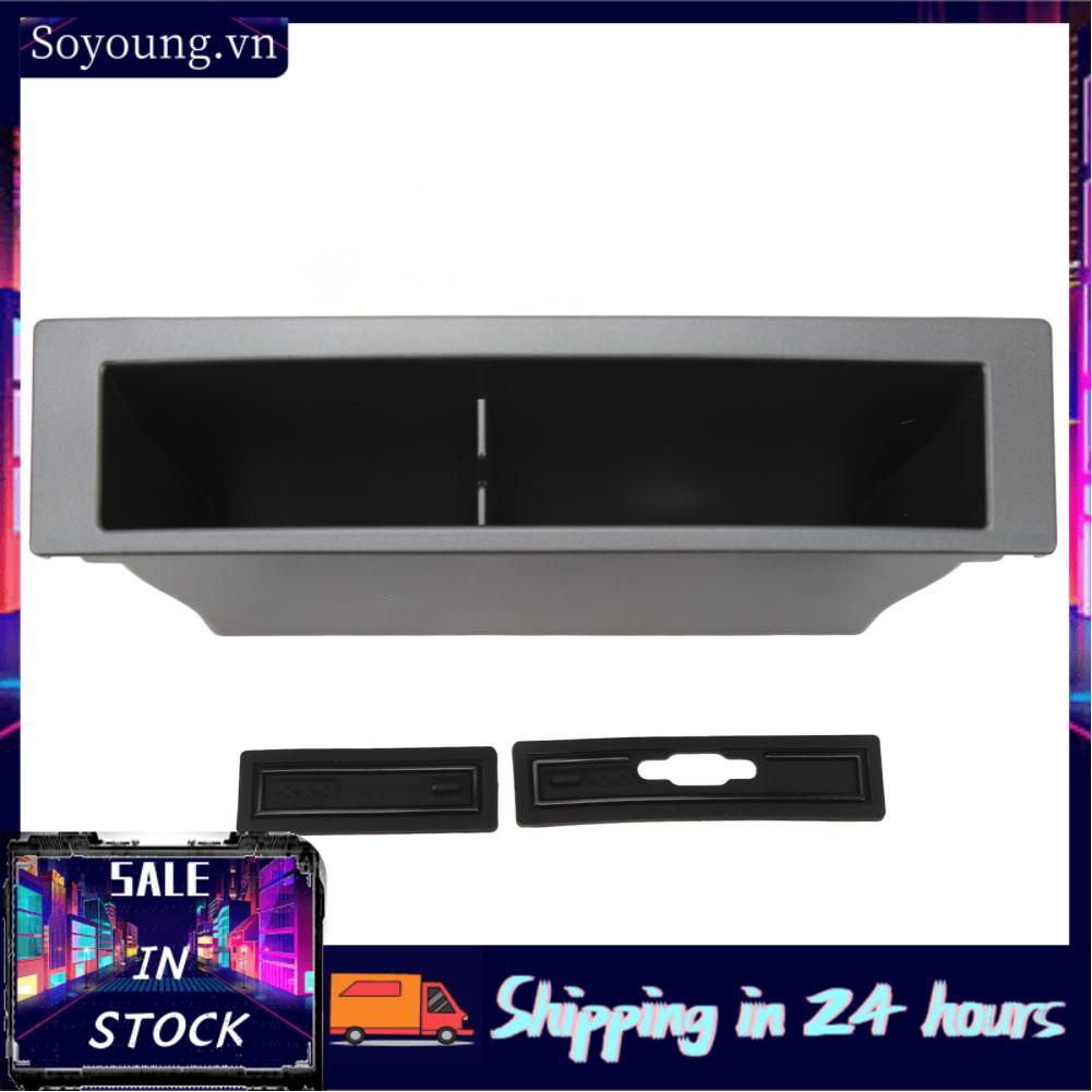 Soyoung Center Console Organizer Box  Durable Space Utilization Armrest Storage Convenient for Model 3