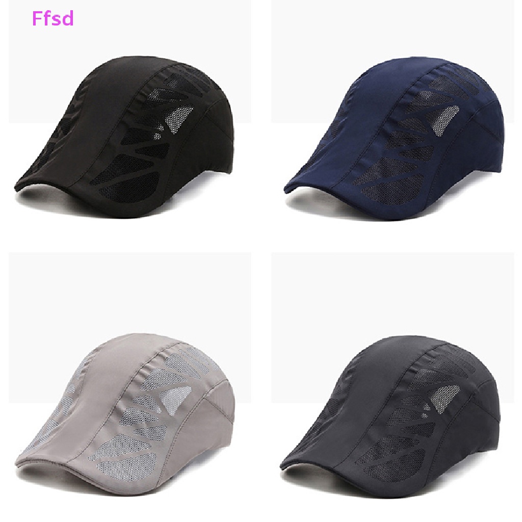 {Ffsd} Mũ Lưỡi Trai Thể Thao Unisex Phối Lưới Khô Nhanh Bảo Vệ Hàng Ngày Cho Nam Và Nữ Hoạt Động Ngoài Trời