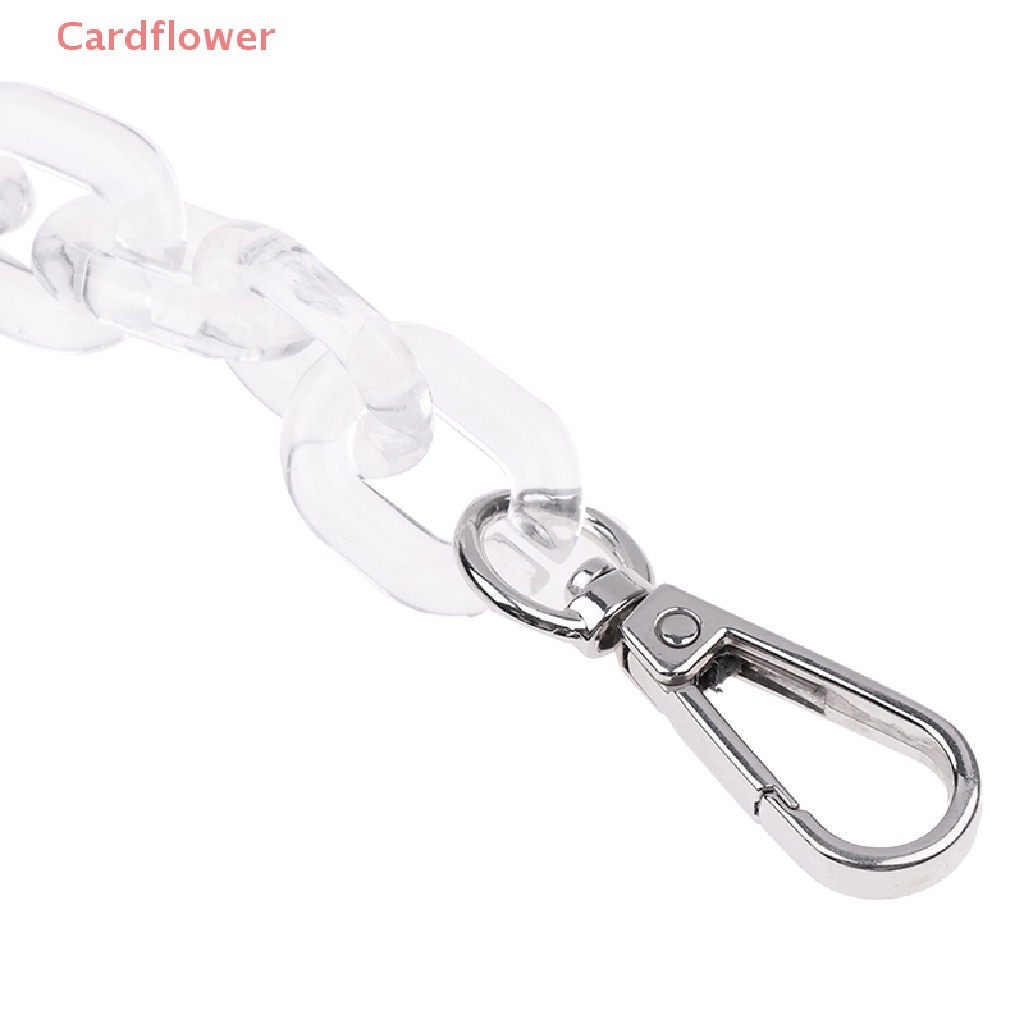 Dây Đeo Túi Xách Bằng Acrylic Màu Đen Mới