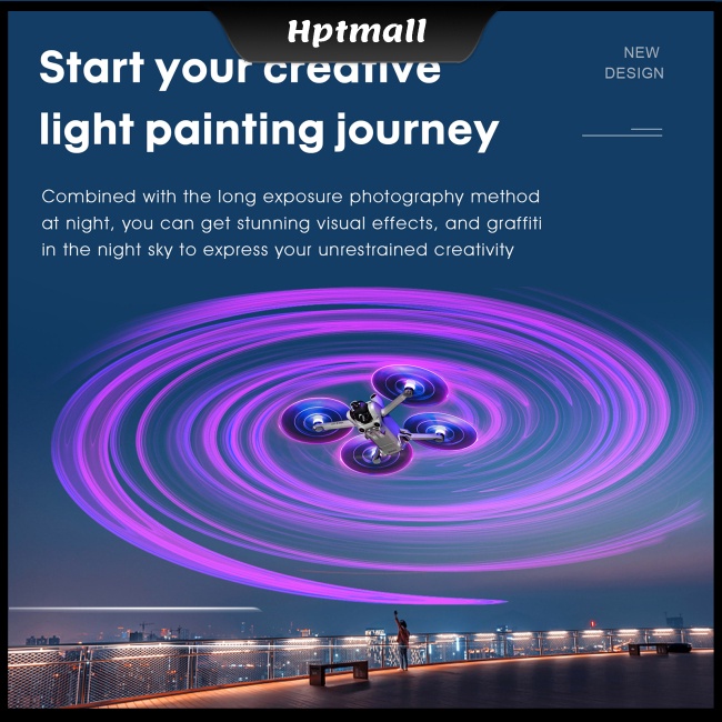 Cánh Quạt Có Đèn Led Nhấp Nháy Độc Đáo Cho Dji Mini 3 / Mini 3 Pro