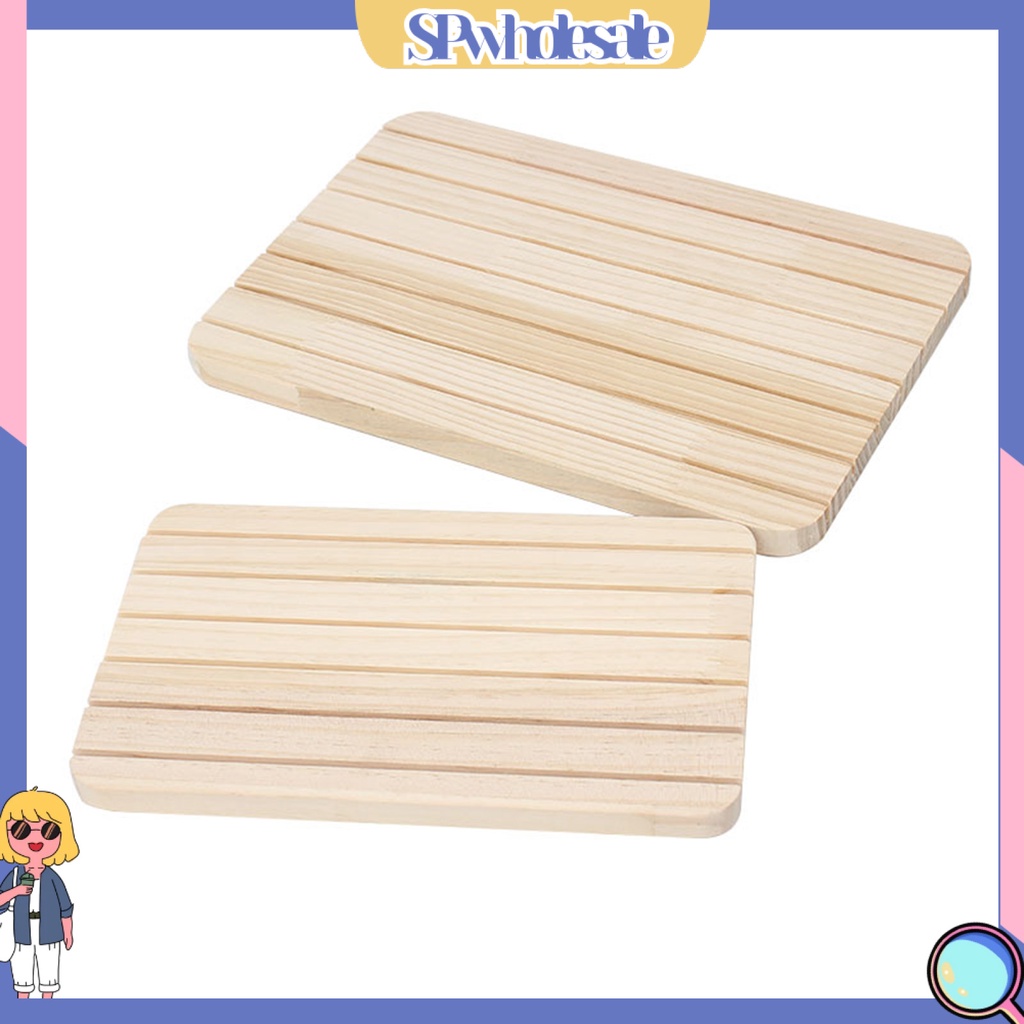 <SPwholesale> Giá Đỡ Trưng Bày Trang Sức / Thẻ Sơn Móng Tay / Trang Sức Bằng Gỗ Tự Nhiên Đơn Giản