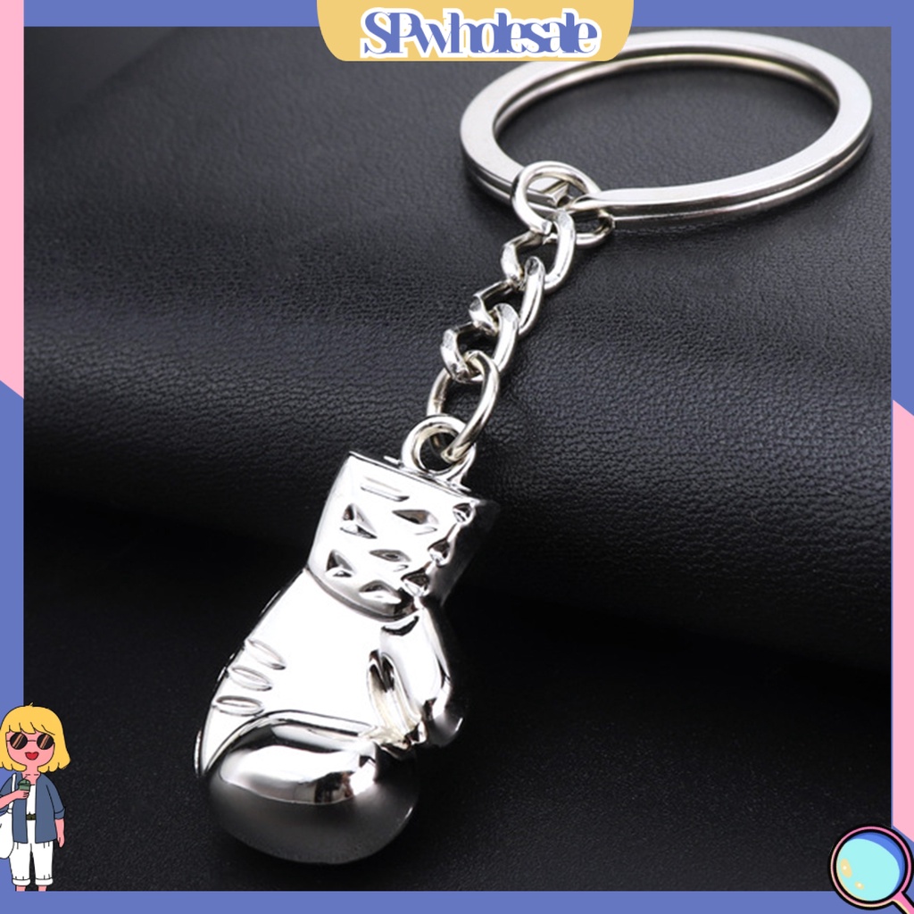 <SPwholesale> 2 Móc Khóa Hình Găng Tay Boxing Mini Độ Cứng Cao