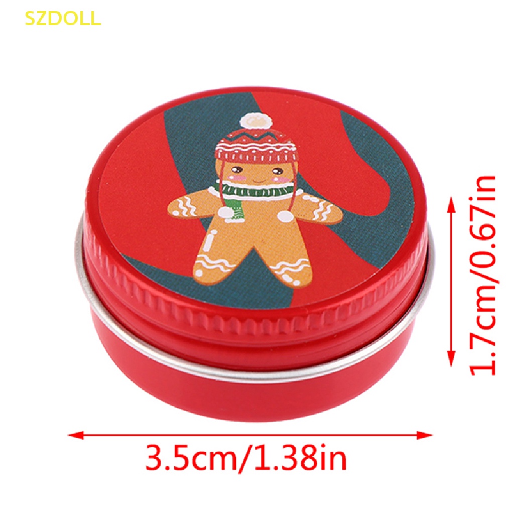 Hộp Thiếc Đựng Bánh Kẹo Giáng Sinh 1: 12 Trang Trí Nhà Búp Bê