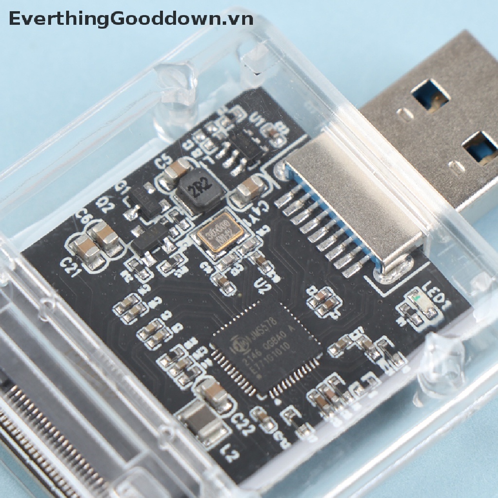 Bộ Chuyển Đổi Thẻ Nhớ SSD M2 M.2 Sang USB 3.0 Gen 1 5Gbps SATA M.2