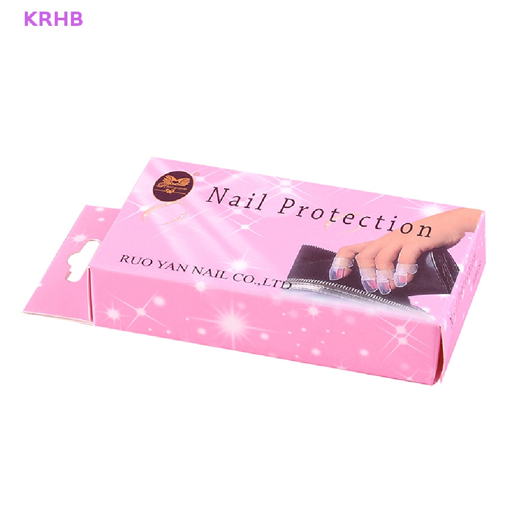 Set 10 Kẹp Nhựa Bảo Vệ Móng Tay Mới