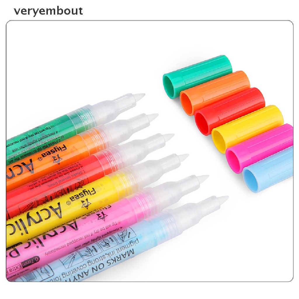 Bút Mực Acrylic Thay Đổi Màu Sắc Chống Thấm Nước Chuyên Dụng Cho Chơi Golf