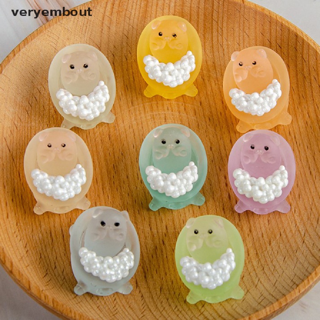 Ut Bộ 5 Tượng Hoạt Hình Phát Sáng Trong Đêm Dùng Để Trang Trí