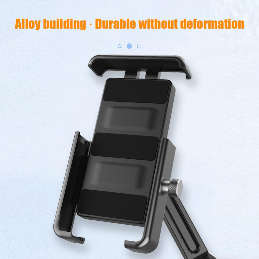 Giá Đỡ Điện Thoại Bằng Hợp Kim Nhôm Xoay 360 Độ Chống Sốc M1W1