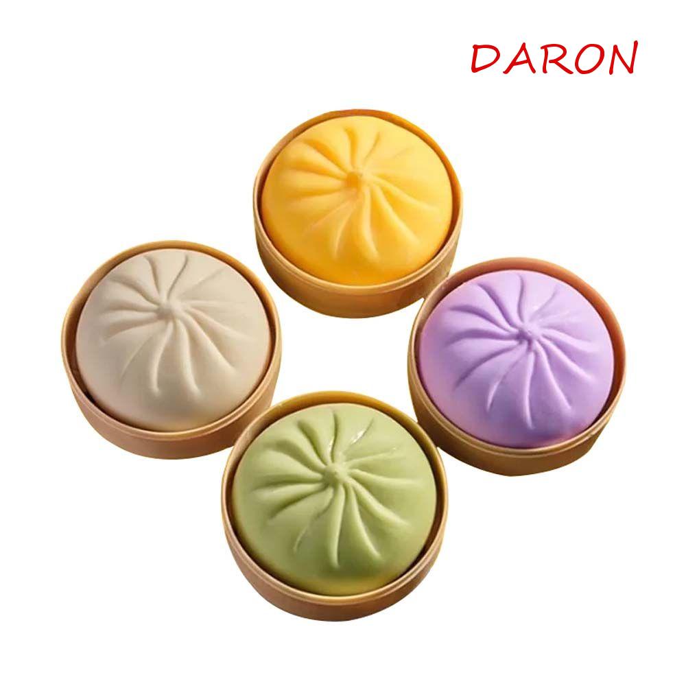 Đồ Chơi Bóp Hình Bánh Bao Bằng Silicone Giúp Giải Tỏa Căng Thẳng