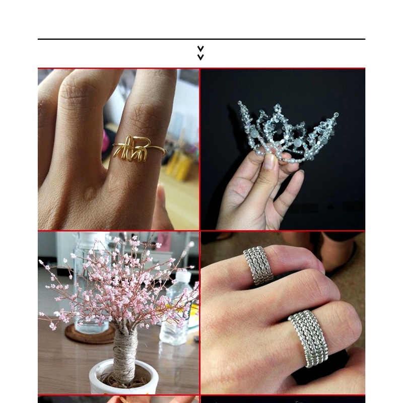 Cuộn Dây Đồng 0.2mm-1mm Nhiều Màu Sắc Dùng Làm Trang Sức DIY