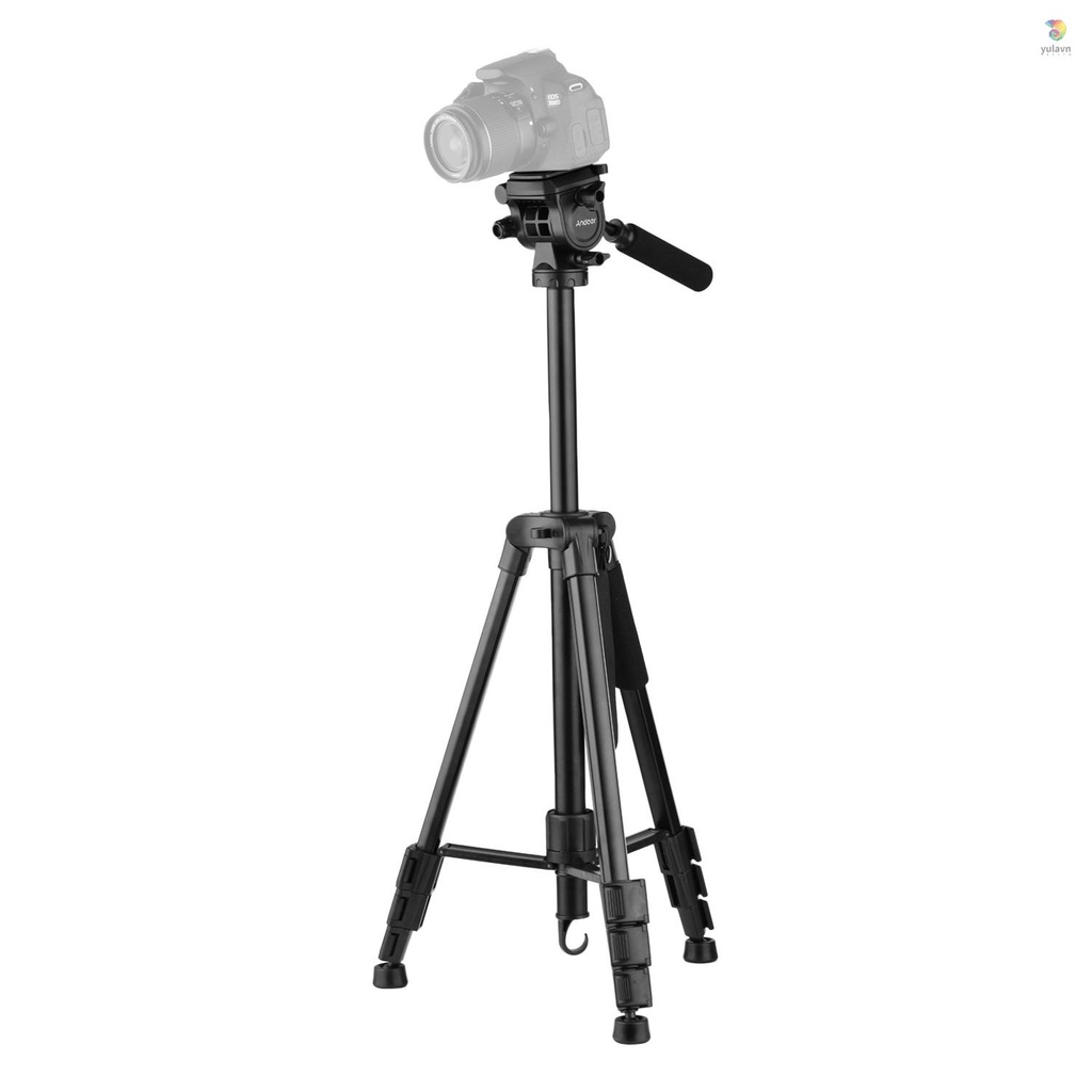 Đầu Bi Thủy Lực Có Giá Đỡ Ba Chân Bằng Hợp Kim Nhôm Max. yula) Andoer TTT-005 Phụ Kiện Tăng Chiều Cao 65 Inches Max... 65 Inch Túi Đựng Đồ Đa Năng 11lb Kèm Túi Đựng Tiện Dụng 11lb