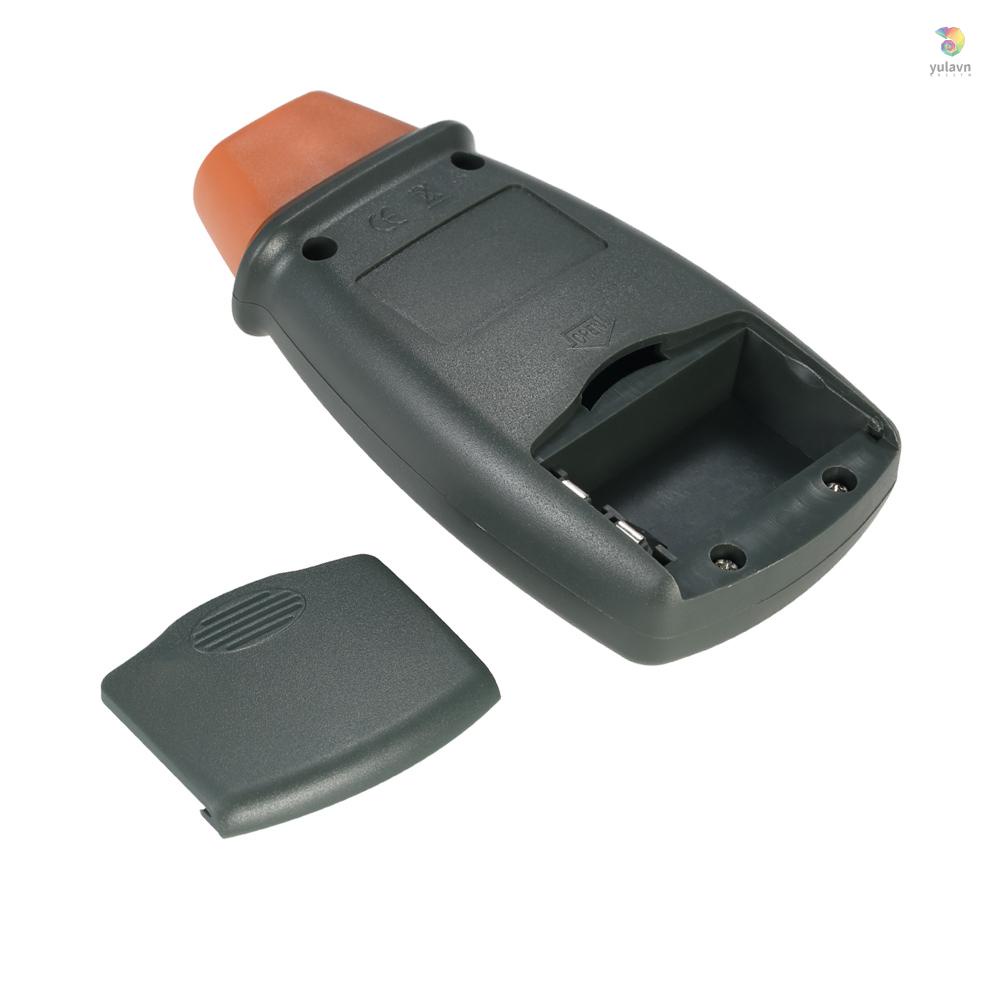 Đồng Hồ Đo Tốc Độ Kỹ Thuật Số Laser Không Tiếp Xúc Phạm Vi 2.5RPM-99,999RPM Kèm 3 Băng Phản Quang