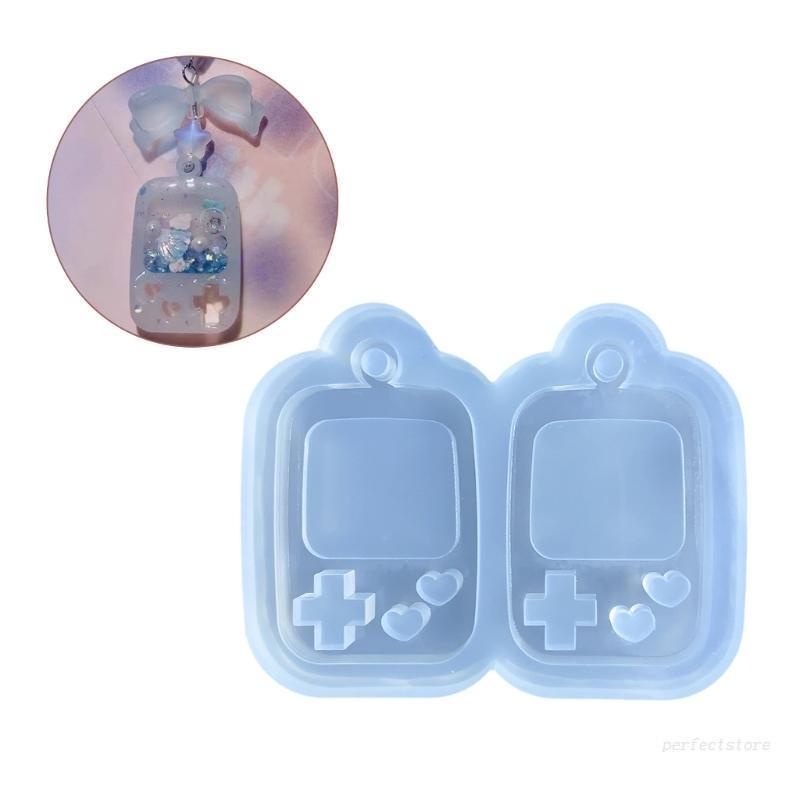 Khuôn Làm Móc Khóa Bằng Epoxy Resin Diy Hình Cốc Lắc Tay Đúc Trang Trí