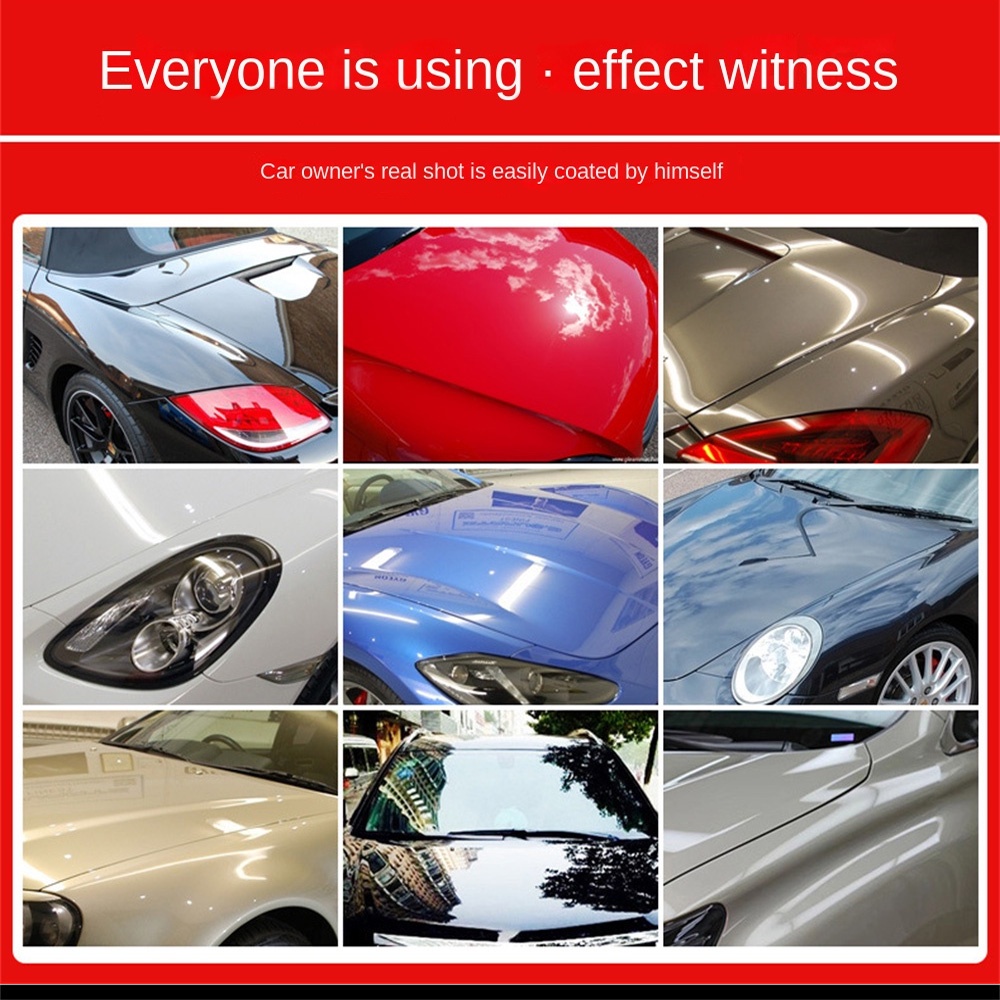 Sơn Phủ Xe Hơi Bằng Gốm 500Ml 9H Nano Lỏng Sơn Đánh Bóng Chống Thấm Nước Pha Lê Kỵ Nước Độ Cứng Sáp Đánh Bóng Xe Hơi