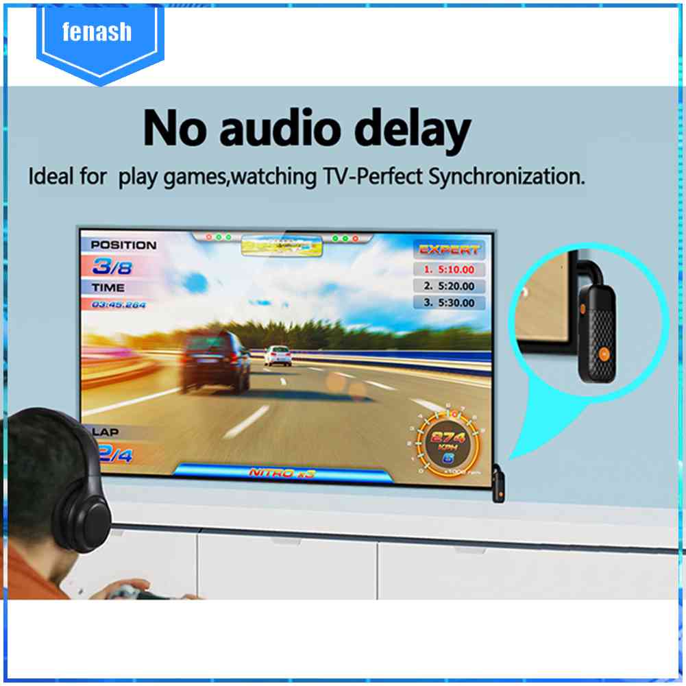 Thiết Bị Nhận Tín Hiệu Bluetooth Không Dây 5.2 3.5MM Cho Tai Nghe / TV