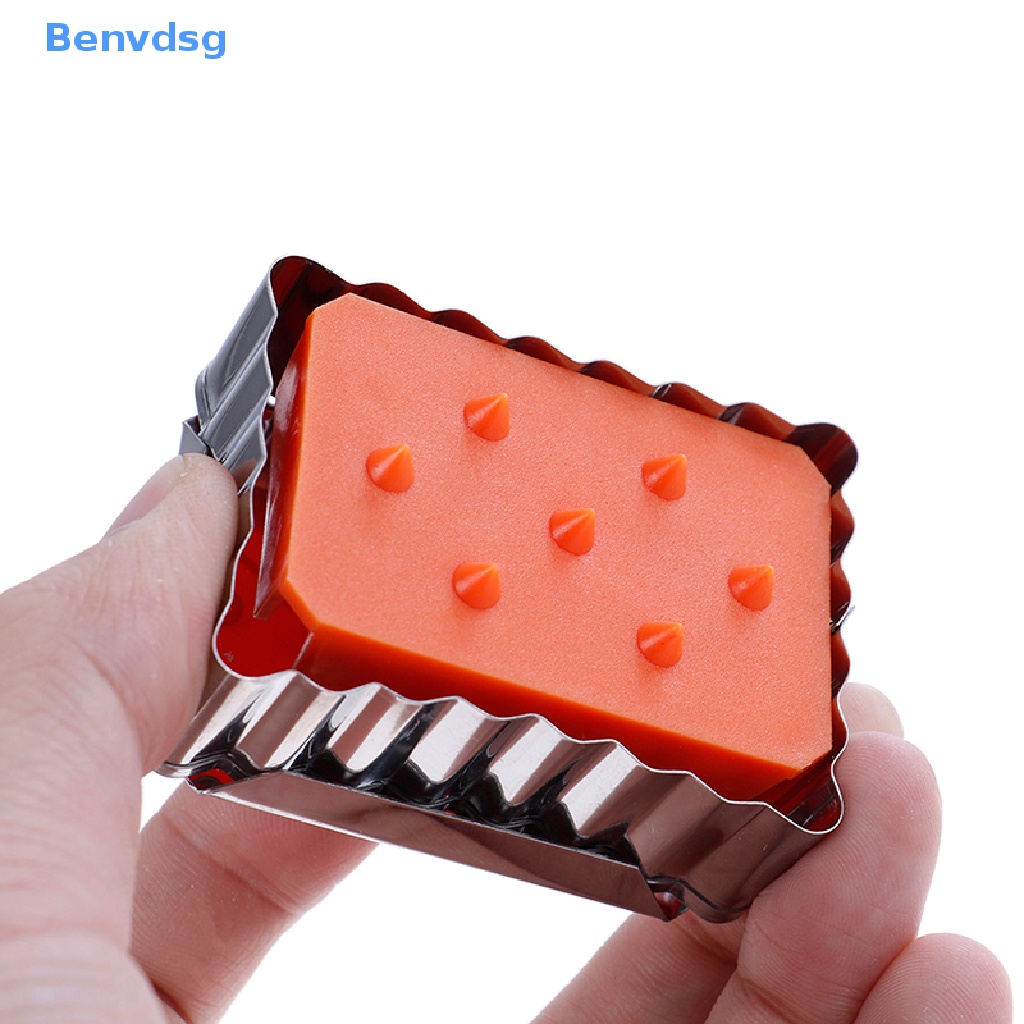 Khuôn Cắt Bánh Quy Hình Vuông Bằng Thép Không Gỉ diy