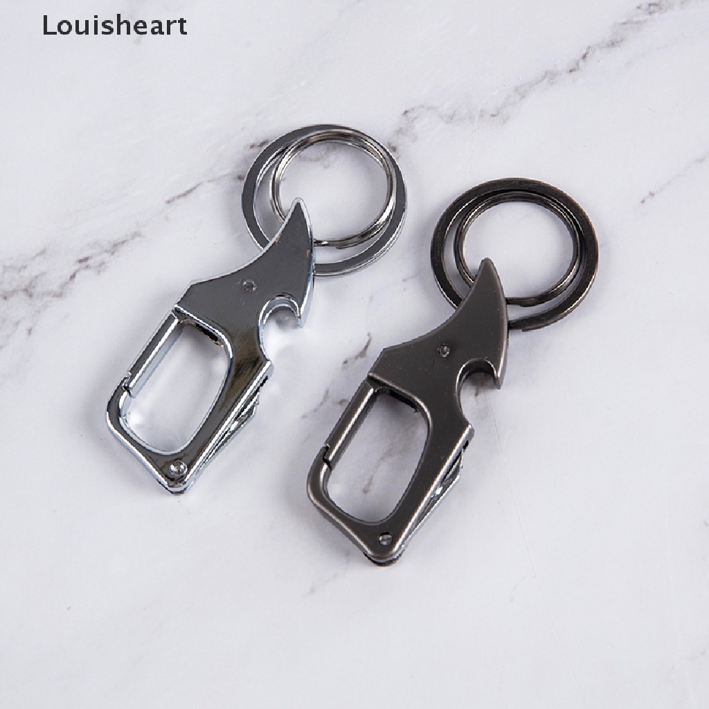 Móc Khóa Xe Hơi Hình Con Quay Đồ Khui Chai Bằng Hợp Kim Kẽm Louisheart TFG