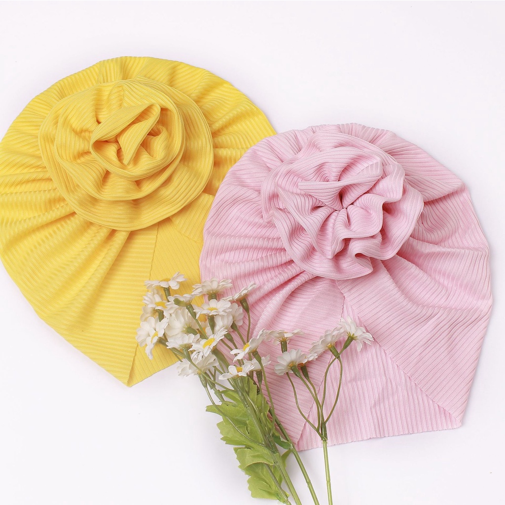 Mũ Trùm Đầu Không Xương Màu Trơn Phong Cách Âu Mỹ Mới Cho Bé