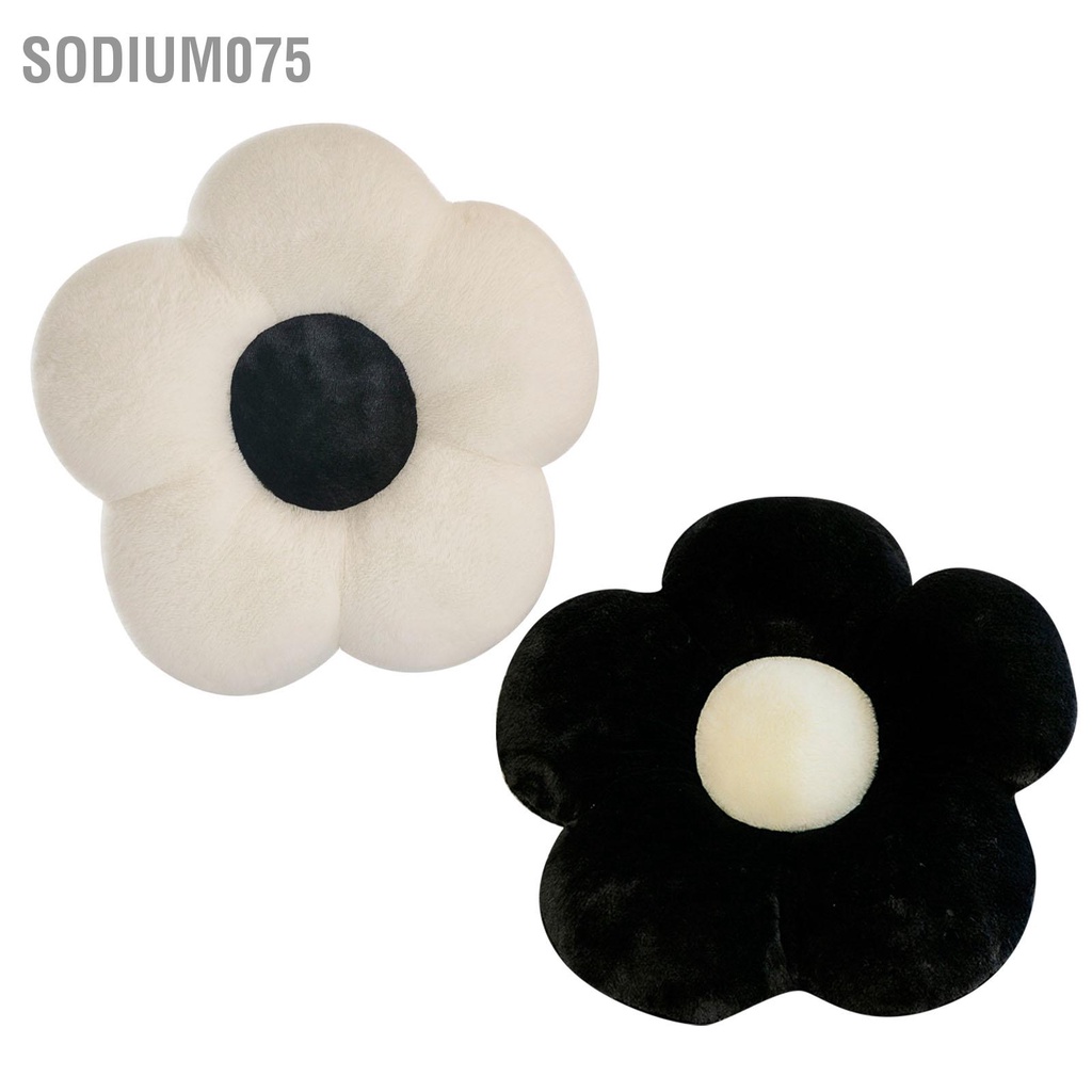 Sodium075 Đệm Hình Hoa Dễ Thương  Gối Trang Trí Sang Trọng Mềm Mại Cho Phòng Ngủ Ghế Sofa Khách 19.7 Inch