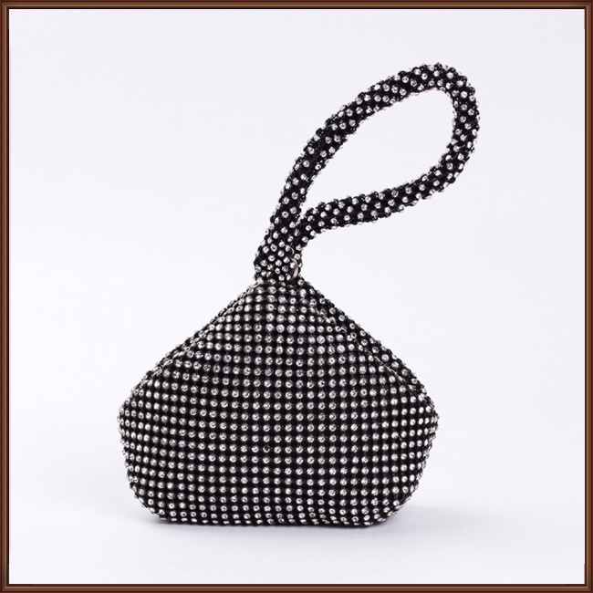 Ví Cầm Tay Đính Kim Cương Giả Sang Trọng Cho Cô Dâu