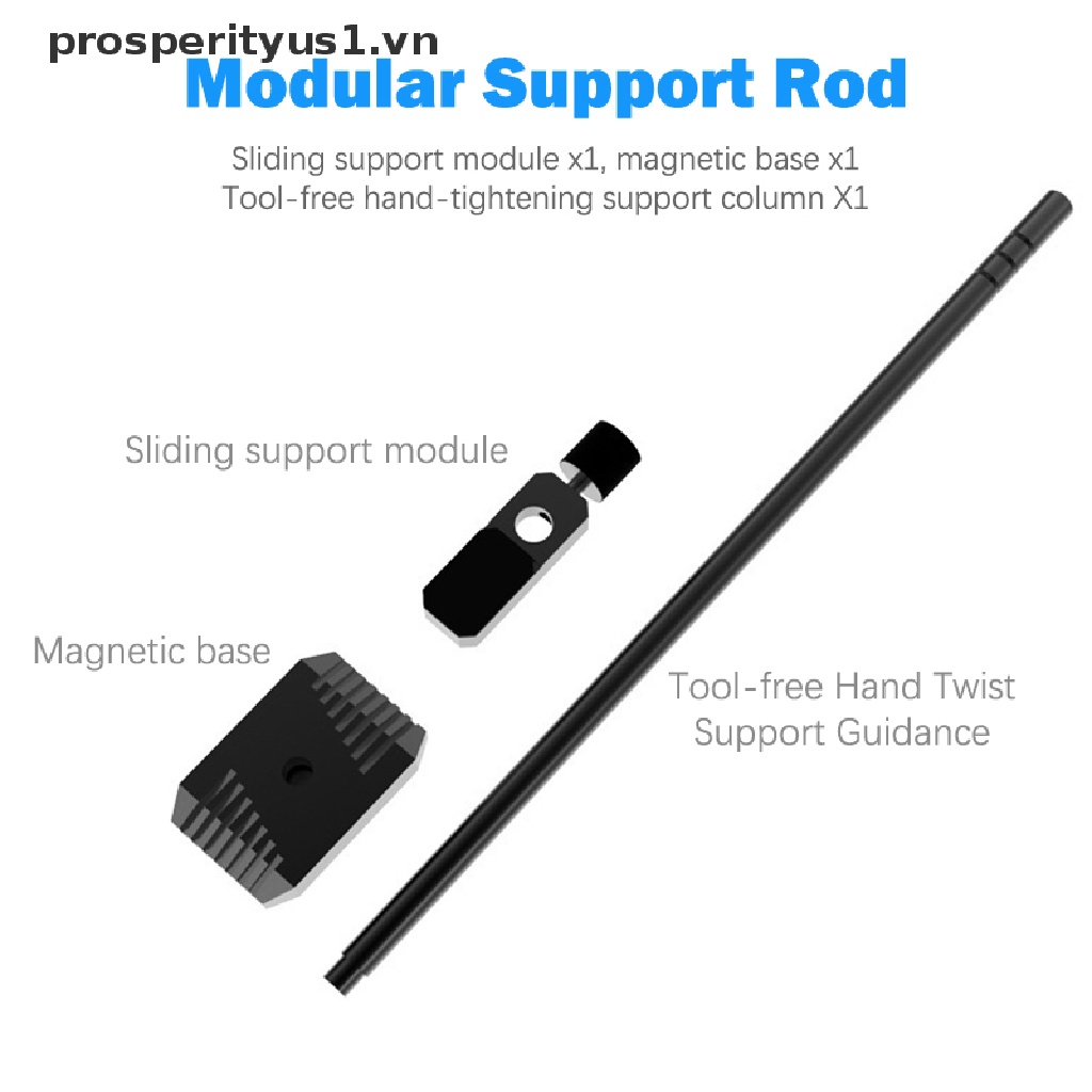 [prosperityus1] Giá Đỡ Thẻ Đồ Họa Bằng Hợp Kim Nhôm Có Thể Điều Chỉnh Chiều Dọc [VN]