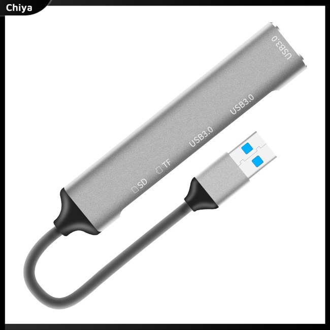 Bộ Chia Cổng Usb 3.0 5 Trong 1 Đầu Đọc Thẻ Nhớ Tf Cho Chuột Máy Tính