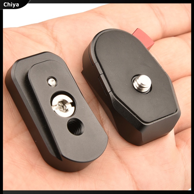 Đế Tự Khóa Tháo Lắp Nhanh Bằng Hợp Kim Nhôm Cho Máy Ảnh 1 / 4 &quot;