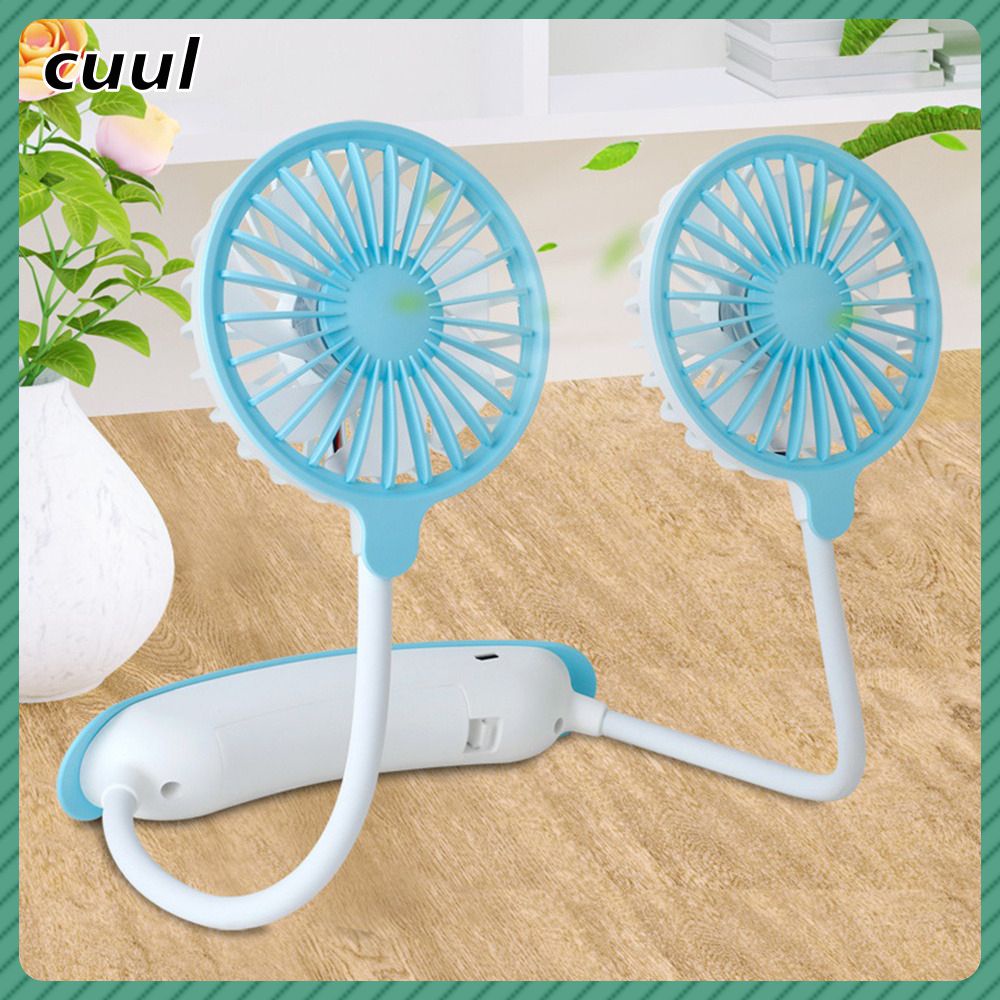 Còn Hàng Quạt Đeo Cổ Lười Quạt Đeo Cổ Mini Mùa Hè Mới Quạt Sinh Viên Cầm Tay Quạt Sạc Giao Diện Usb Gấp Gọn Ngoài Trời Thanh Toán Khi Nhận Hàng