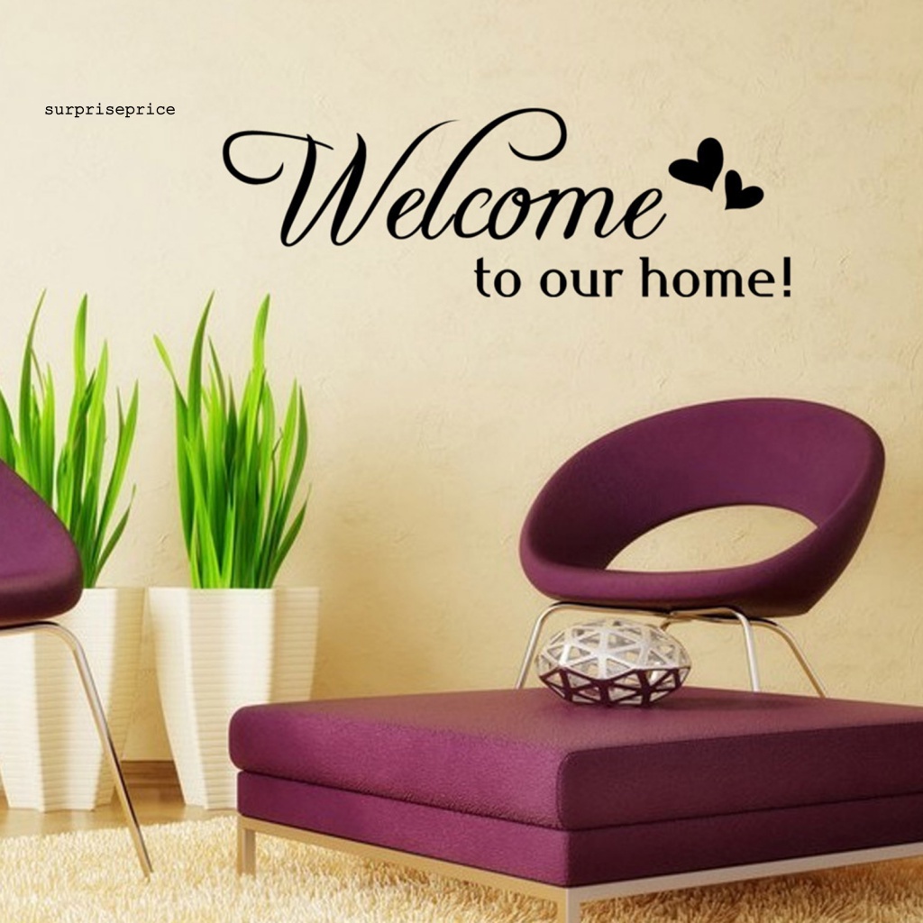Sticker Dán Tường Bằng PVC Chống Nước Họa Tiết Chữ Tiếng Anh Bắt Mắt