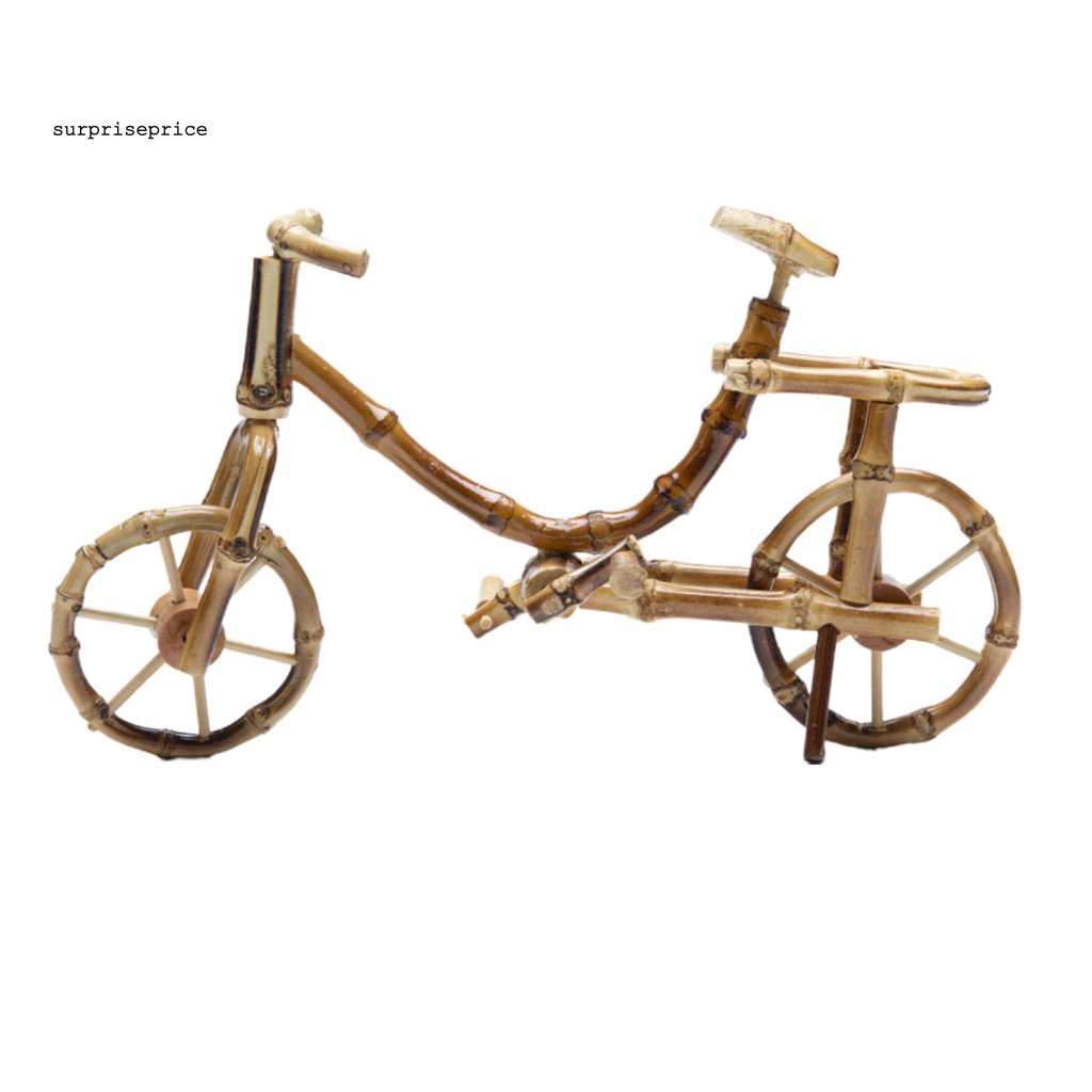 Xe Đạp Bằng Tre Thủ Công Dùng Trang Trí Nhà Cửa