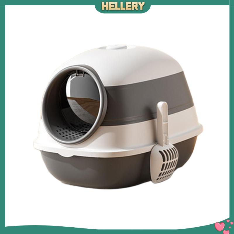 Hộp Đi Vệ Sinh Chống Văng Nước Cho Mèo Có Thể Gấp Gọn Tiện Dụng