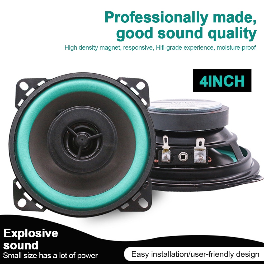 Loa Âm Thanh Đồng Trục 4 / 5 / 6.5inch 100W Thông Dụng Cho Xe Hơi