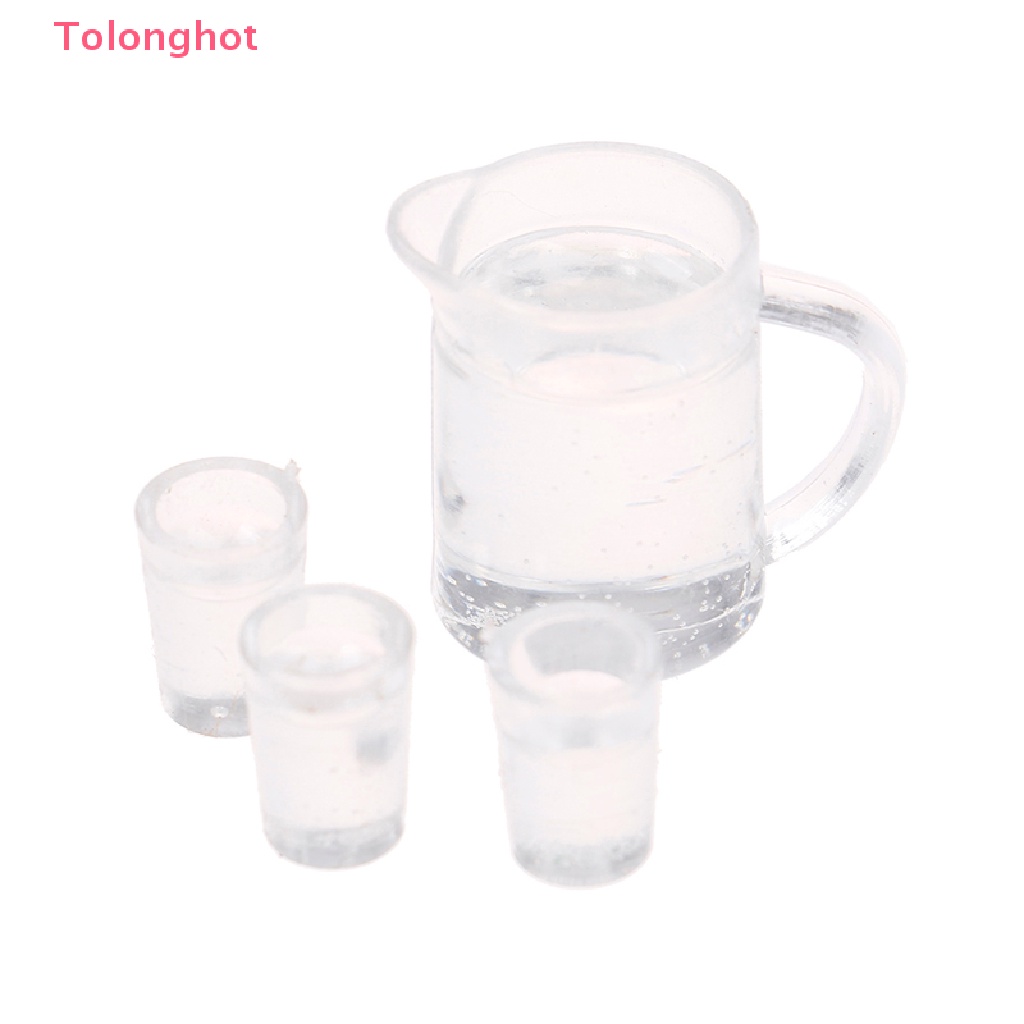 Set 4 Mô Hình Quả Chanh Mini Tỉ Lệ 1: 12 Trang Trí Nhà Búp Bê