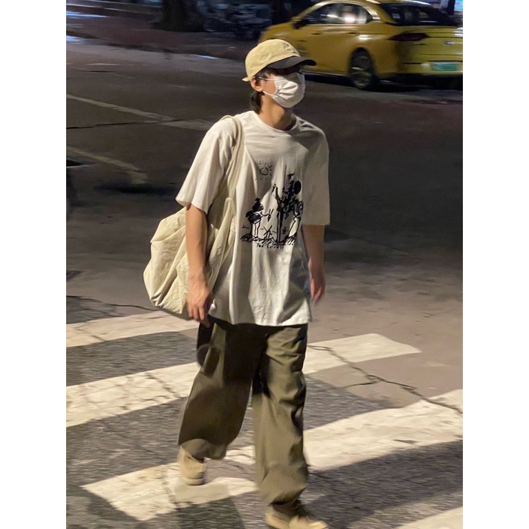 Áo Thun 100% Cotton Tay Ngắn Thời Trang Dành Cho Nam Và Nữ