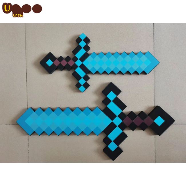 Đồ Chơi Mô Hình Nhân Vật Ax Hamaxe Swords Trong Game Minecraft Bằng Xốp EVA