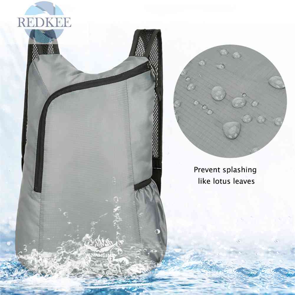 Ba Lô Nylon Sức Chứa Lớn Có Thể Gấp Gọn Tiện Dụng Cho Văn Phòng / Du