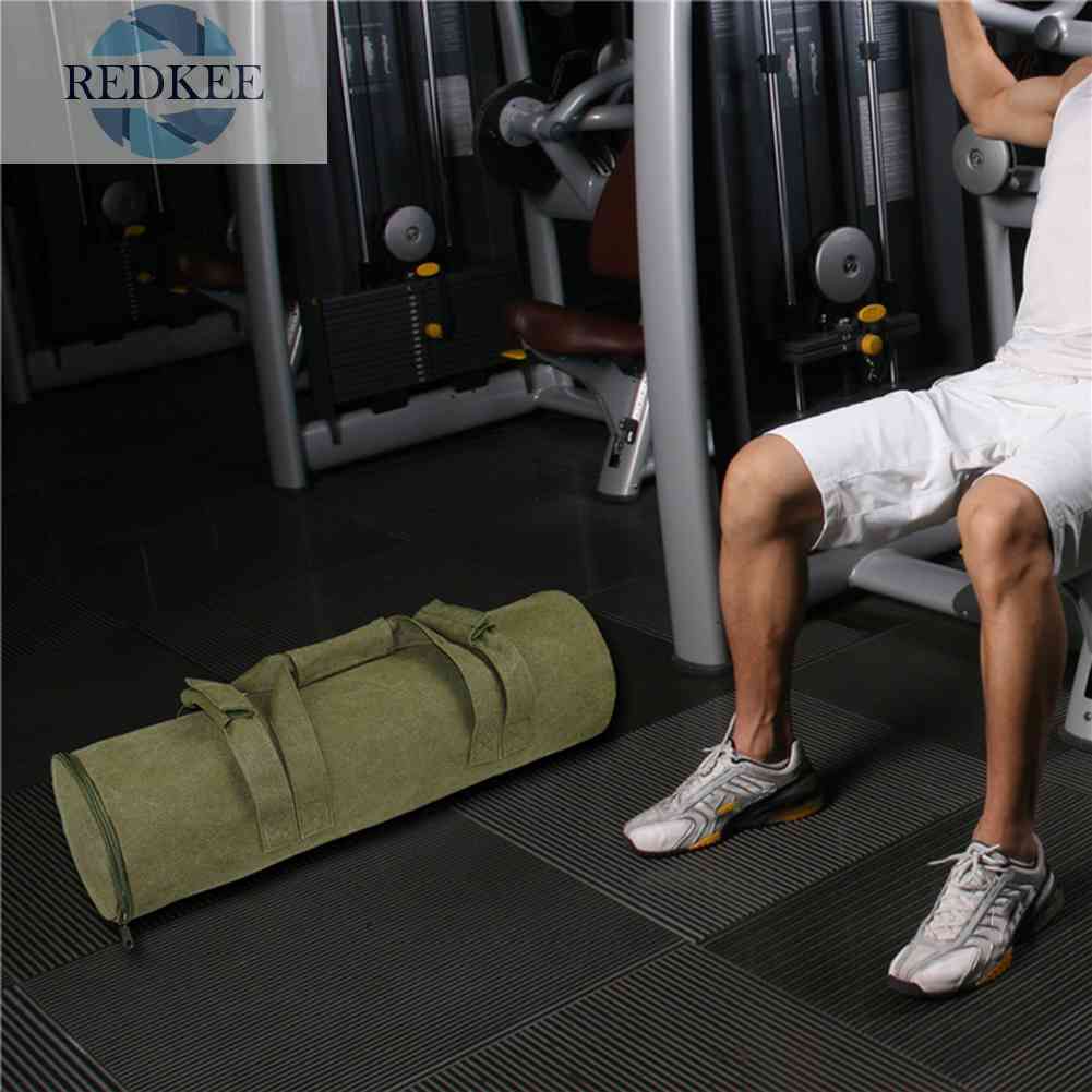 Túi Cát Tập Thể Thao Bằng Vải Bạt Có Tay Cầm Thoải Mái