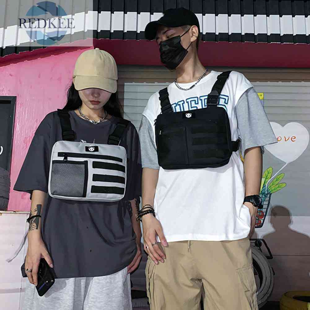 Túi Đeo Chéo Ngực Bằng Vải Oxford Tùy Chỉnh Nhỏ Gọn Tiện Dụng Cho Nam Leo Núi