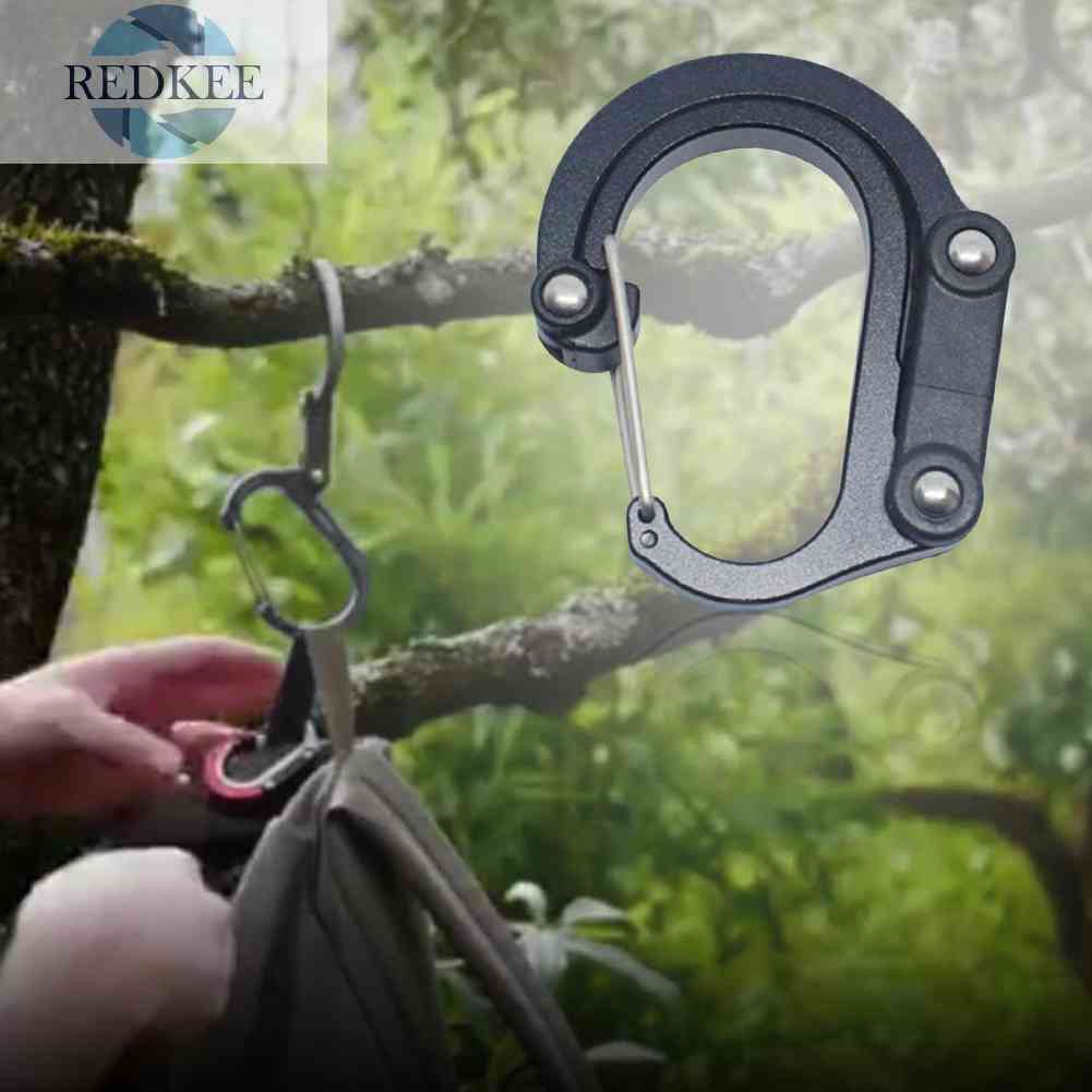 Móc Khóa Chữ D Bằng Hợp Kim Nhôm Cho Hoạt Động Ngoài Trời