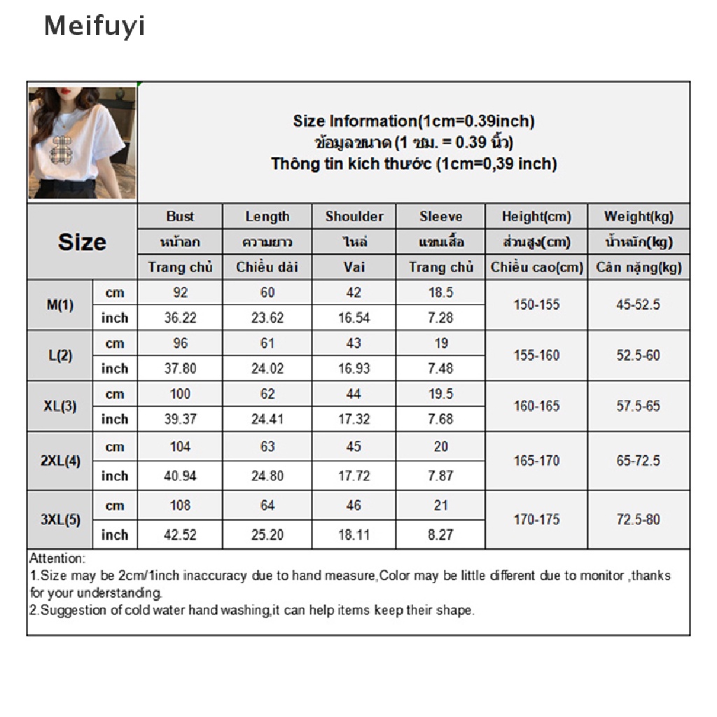 Áo Thun Nữ Cổ Tròn Ngắn Tay In Hình Gấu Đơn Giản