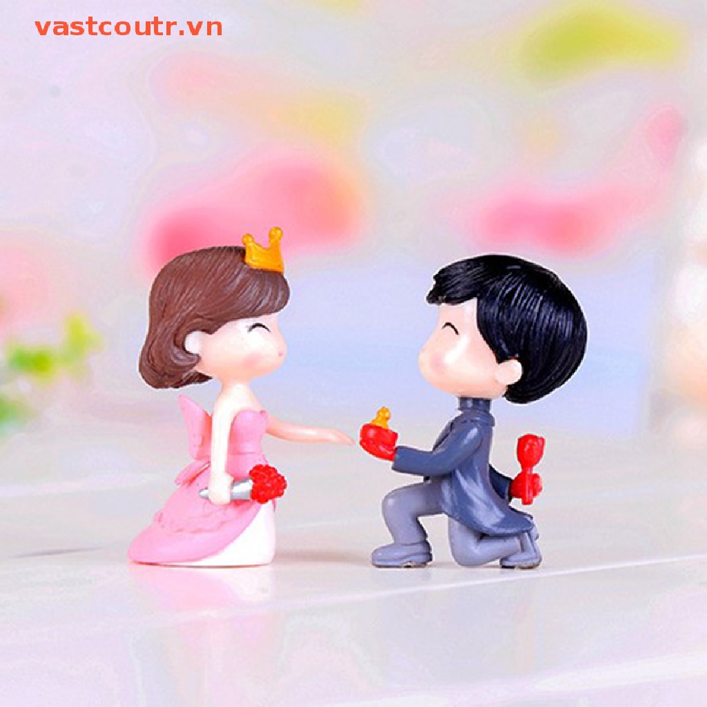 Đồ trang trí Cặp Đôi Búp Bê Mini Trang Trí Xe Hơi