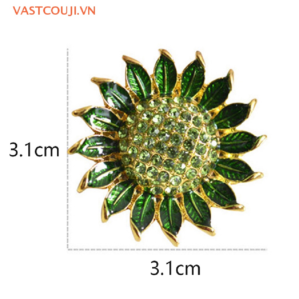 Trâm Cài Áo Hình Hoa Hướng Dương Thời Trang Cho Nữ