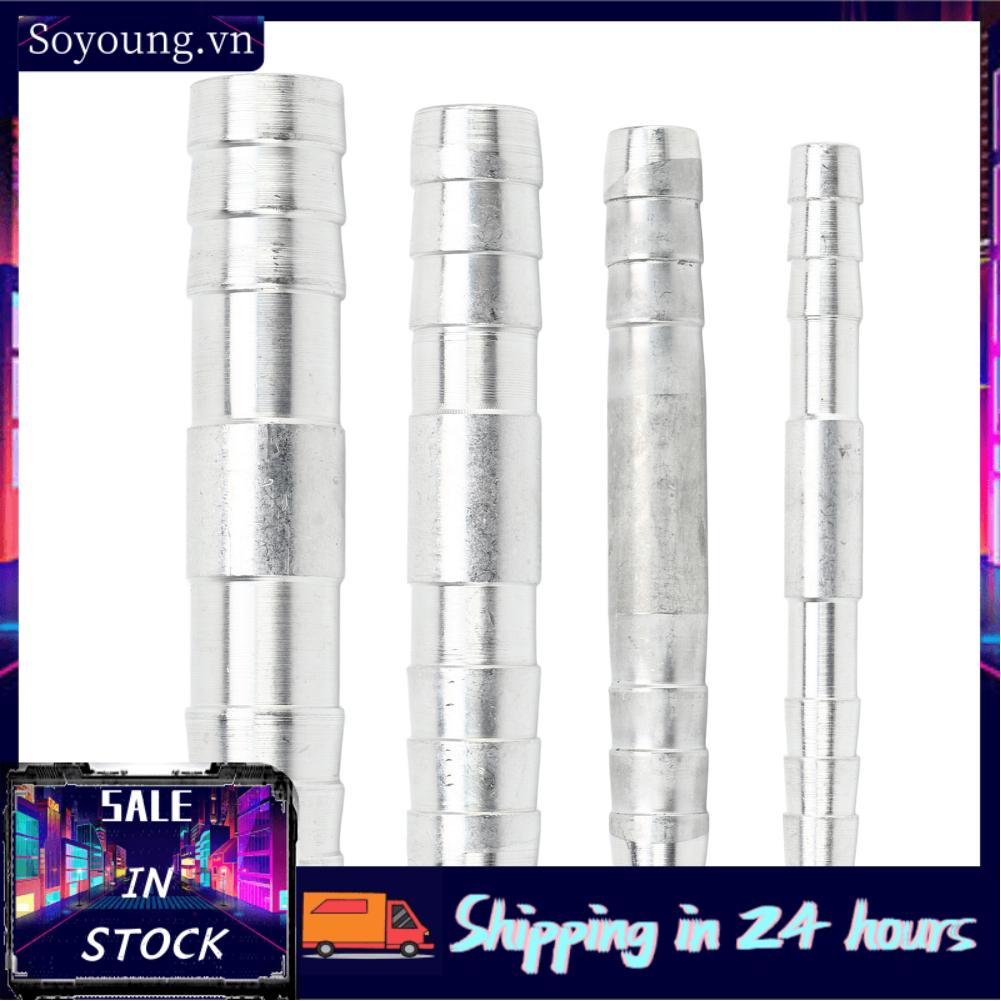 Soyoung Refrigerant Hose Barb Connector Aluminum Air Conditioning Fitting for Cars Trucks