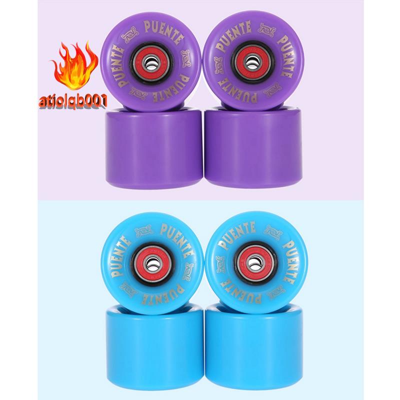 Bộ 4 Bánh Xe Ván Trượt PUENTE ABCE-9 Chịu Lực