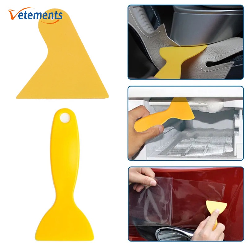 Dụng Cụ Loại Bỏ Bong Bóng Kính Xe Hơi Hình Tam Giác Bằng Nhựa Tiện Dụng